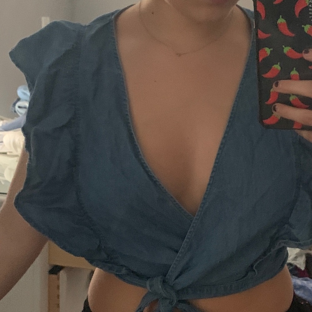 Denim shirt